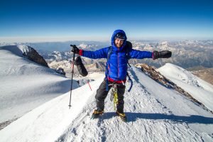 Summit of Elbrus top of Europe