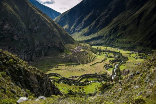 Settlement around Machu Picchu