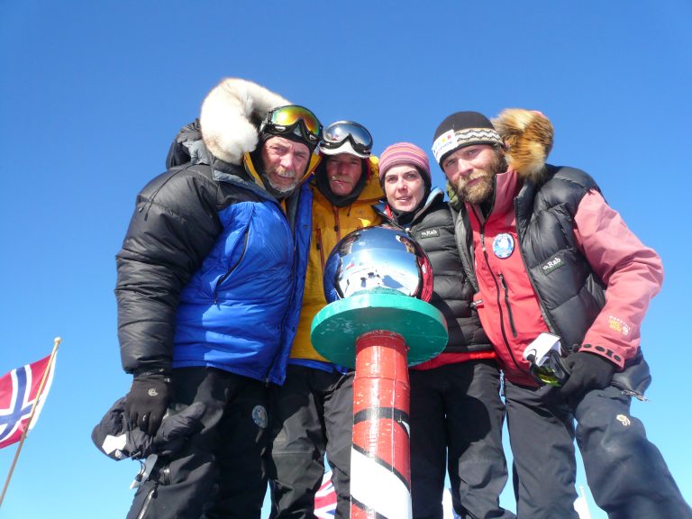 Team at South Pole