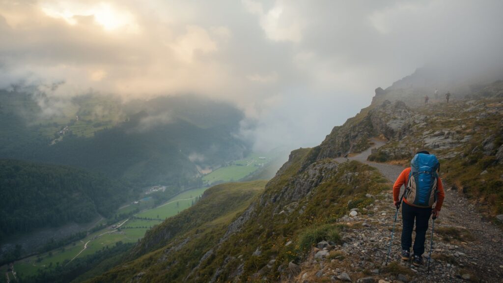 Become an explorer by choosing the mountain path over staying in the valley