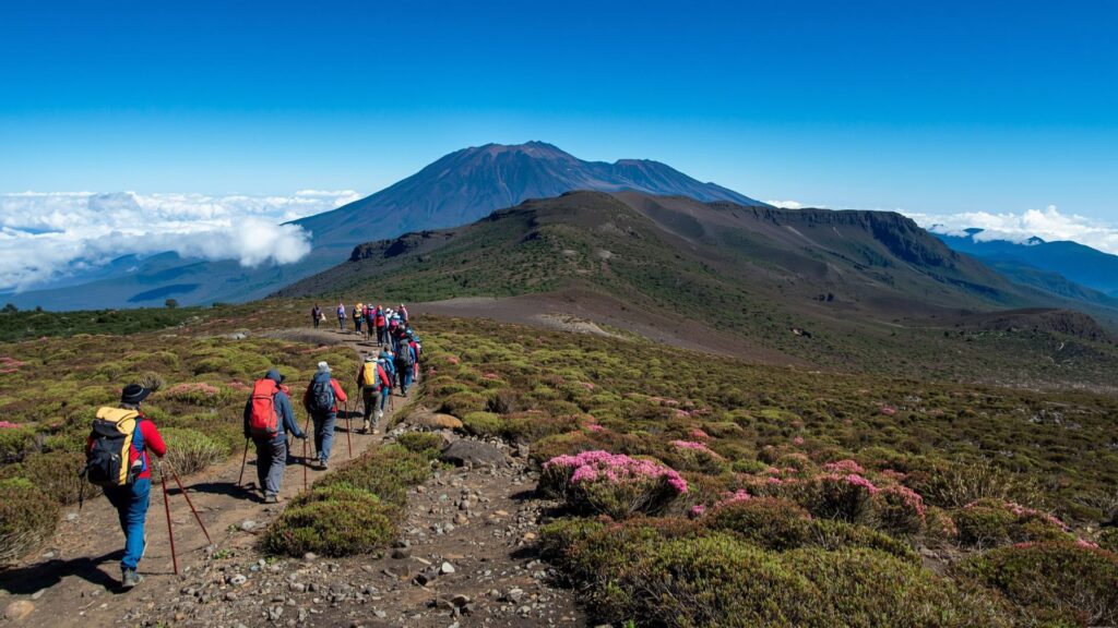 Climb Kilimanjaro via the Lemosho Route for superior acclimatisation and 85-90% summit success rates
