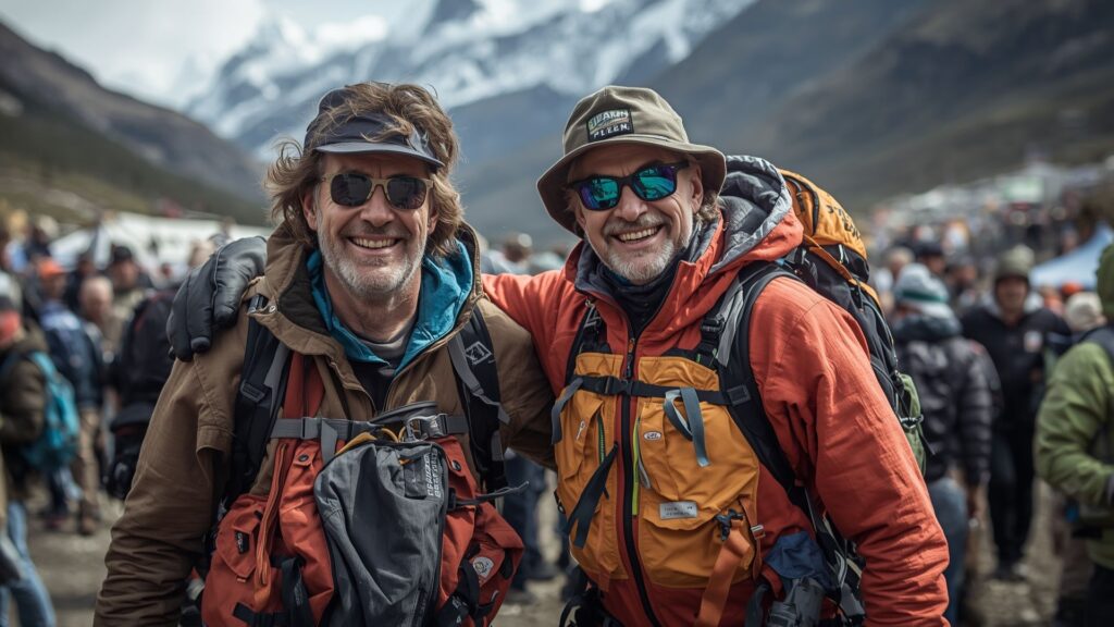 Pat Falvey and Fergus O'Gorman Antarctic expedition partners and Irish adventurers