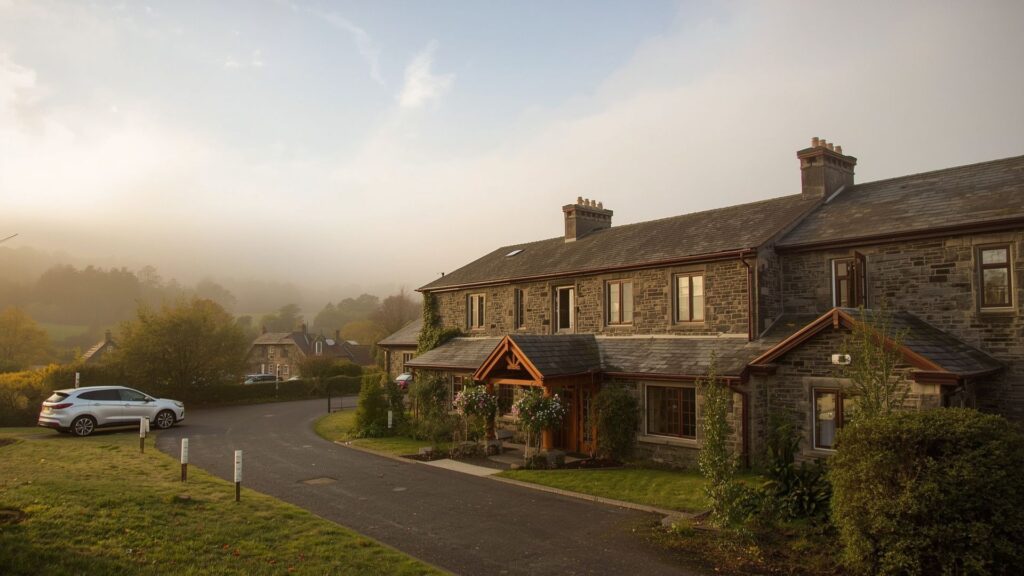The Mountain Lodge Kerry basecamp used by Fergus O'Gorman expedition partner Pat Falvey