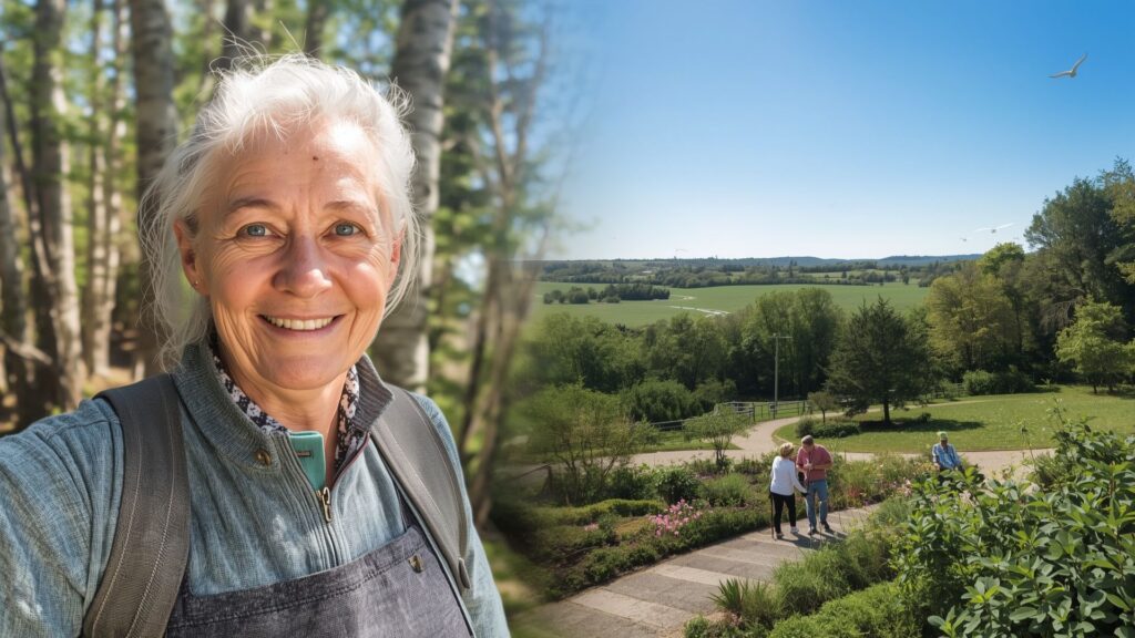 Life is important at every age as elderly person demonstrates continued purpose and valuable contribution to community