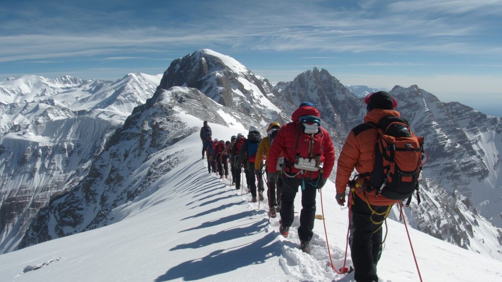 Become an explorer with professional mountain guides and support teams from Pat Falvey Adventures