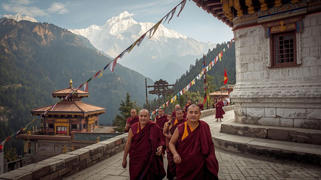 Tengboche Monastery on the cultural route to Everest Base Camp