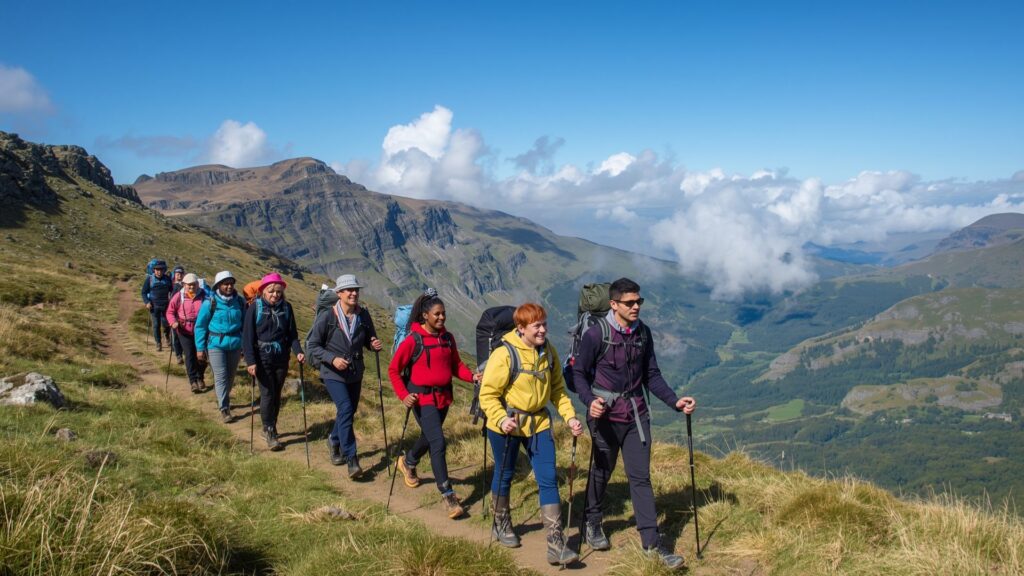 MacGillycuddy's Reeks where Greg Butler trained and developed hillwalking skills in West Cork and Kerry