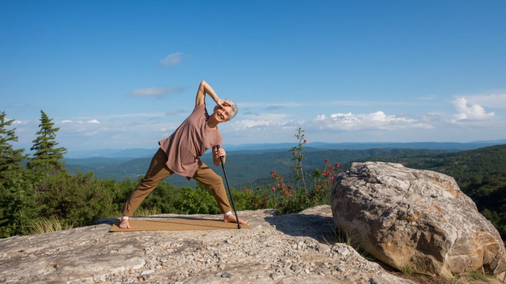 Flexibility and fitness training essential to Greg Butler maintaining active lifestyle in his seventies