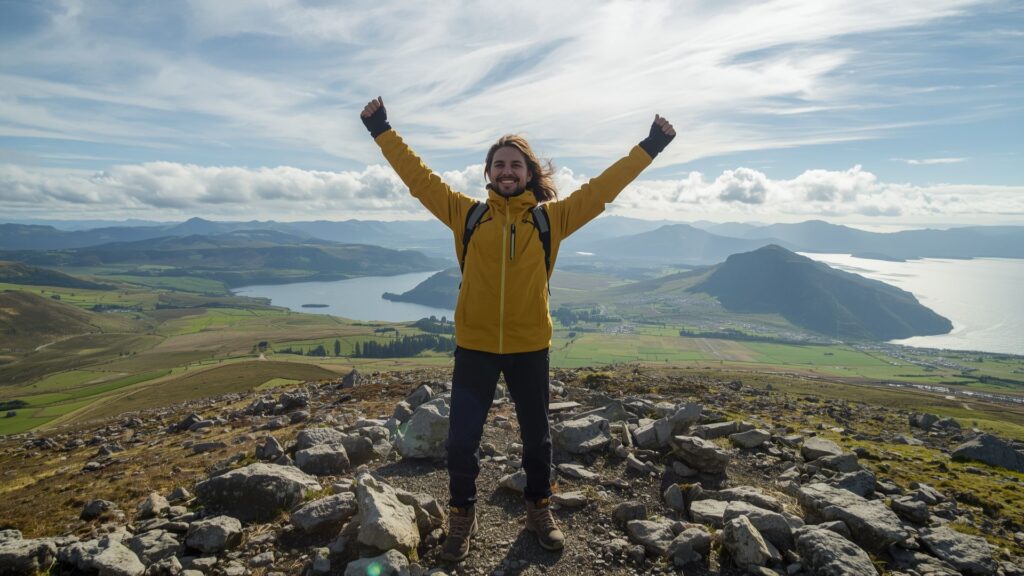 Carrauntoohil summit views across Irish counties where Greg Butler built foundation mountaineering skills