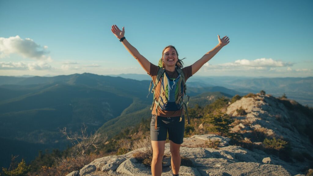 Summit success achieved by choosing to travel light on mountain expedition