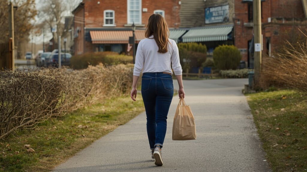 Things to do while walking include running errands on foot instead of driving