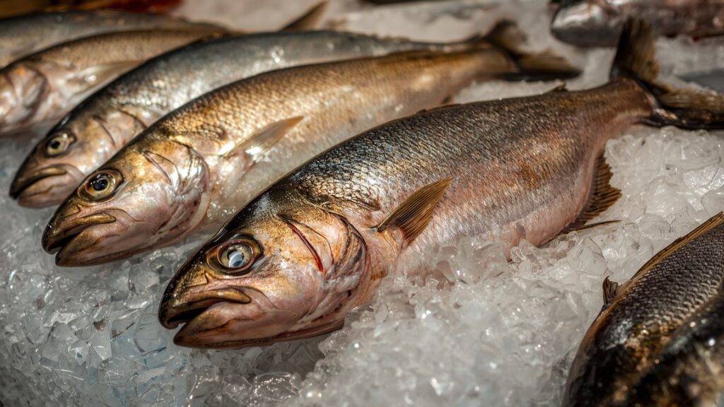Advice about food recommending oily fish as the best source of omega-3 fatty acids for health