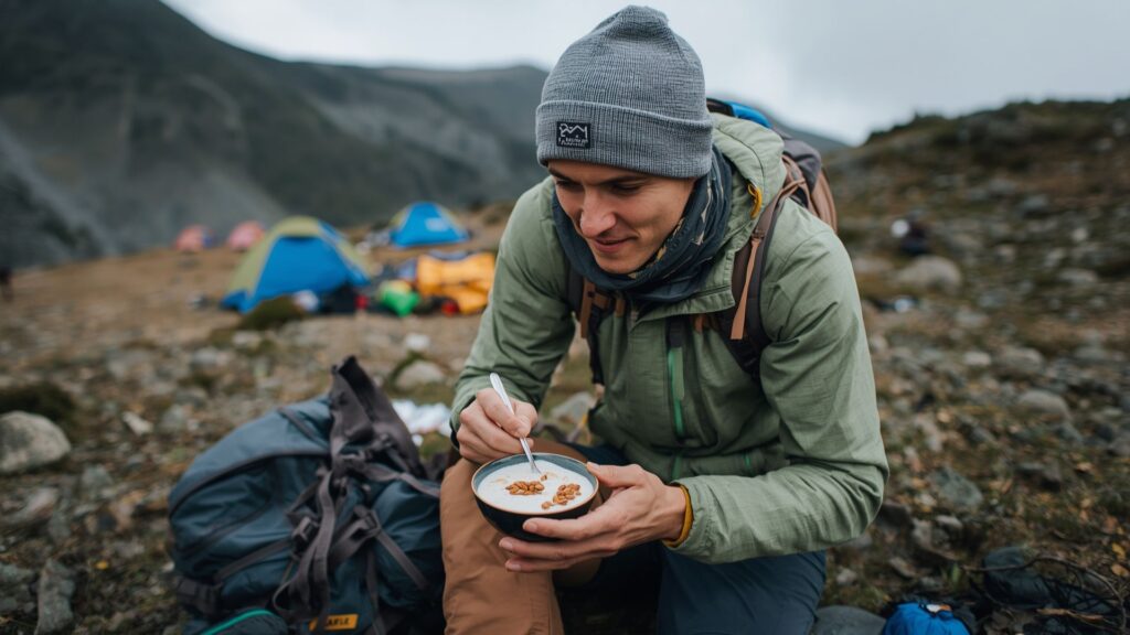 Advice about food fueling athletic performance for mountain expeditions and daily energy needs