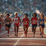 The greatest race moment as eight Special Olympics athletes cross finish line together hand in hand