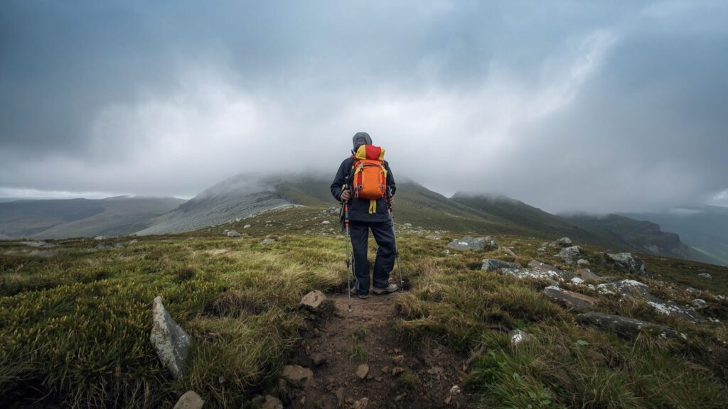 Beginner hiking tips include checking weather forecasts and preparing for rapid condition changes on Irish peaks