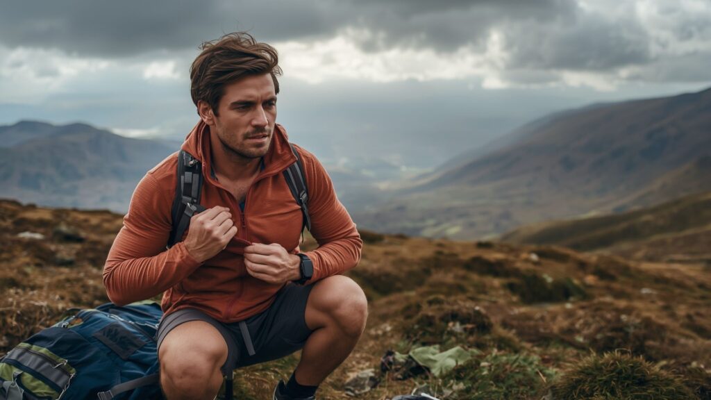 Layering up requires active management by adding or removing layers throughout your Irish hiking journey