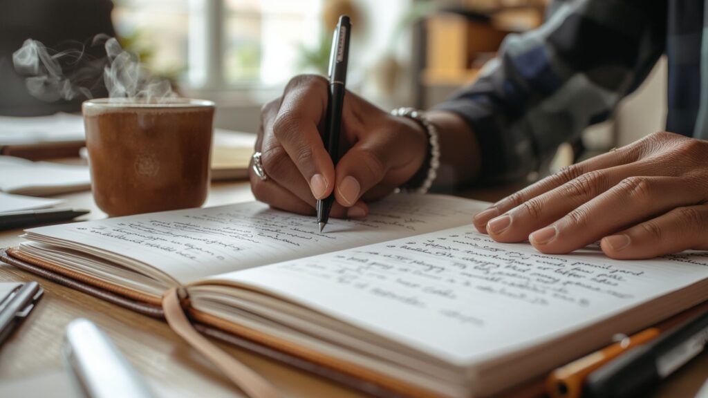 The Mountain Lodge building exterior in Beaufort Kerry, mountains visible in background, sunny day, parking area visible, welcoming entrance, professional architectural photograph showing the full facility