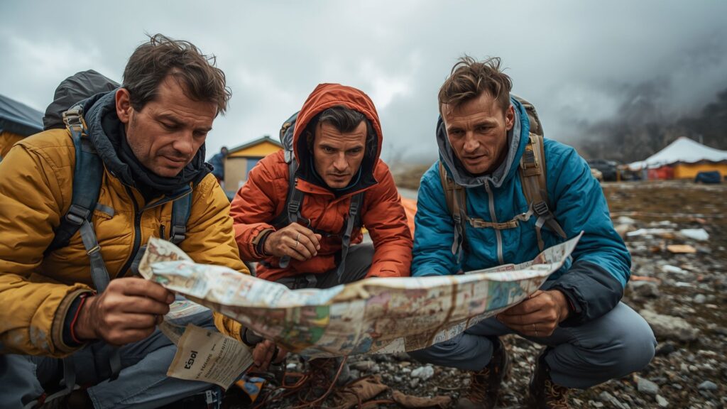 Planning adjustments and flexible strategies during mountain expeditions