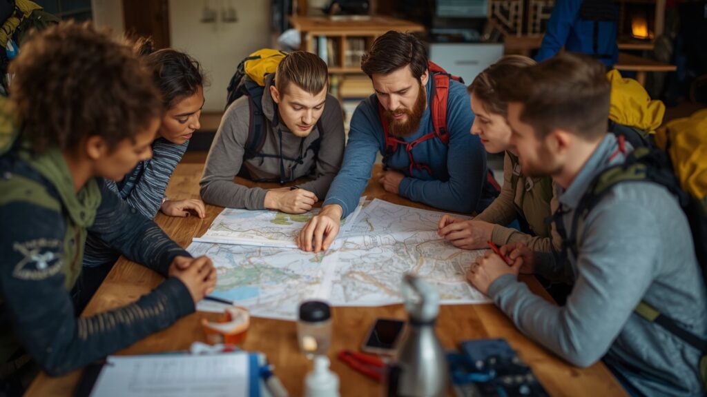 Planning collaboration with experienced guides for safari and mountain expeditions