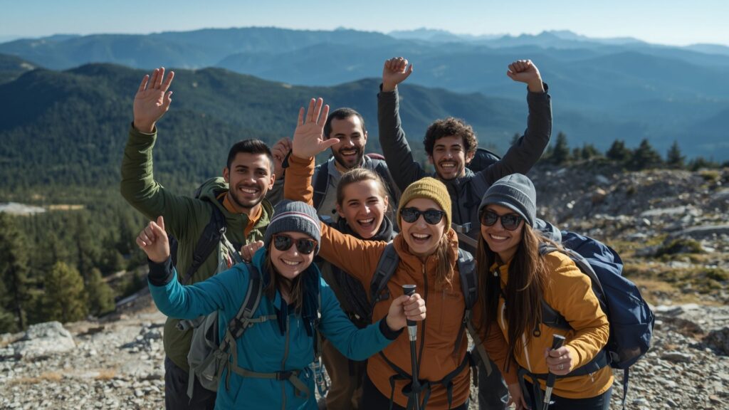 Passion for adventure and exploration brings climbers together on successful mountain expeditions