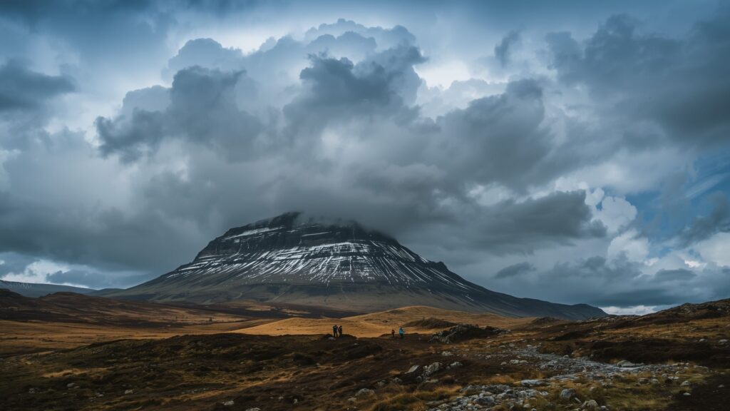 Winter hiking tips for checking weather conditions before trekking on snow-covered mountain trails
