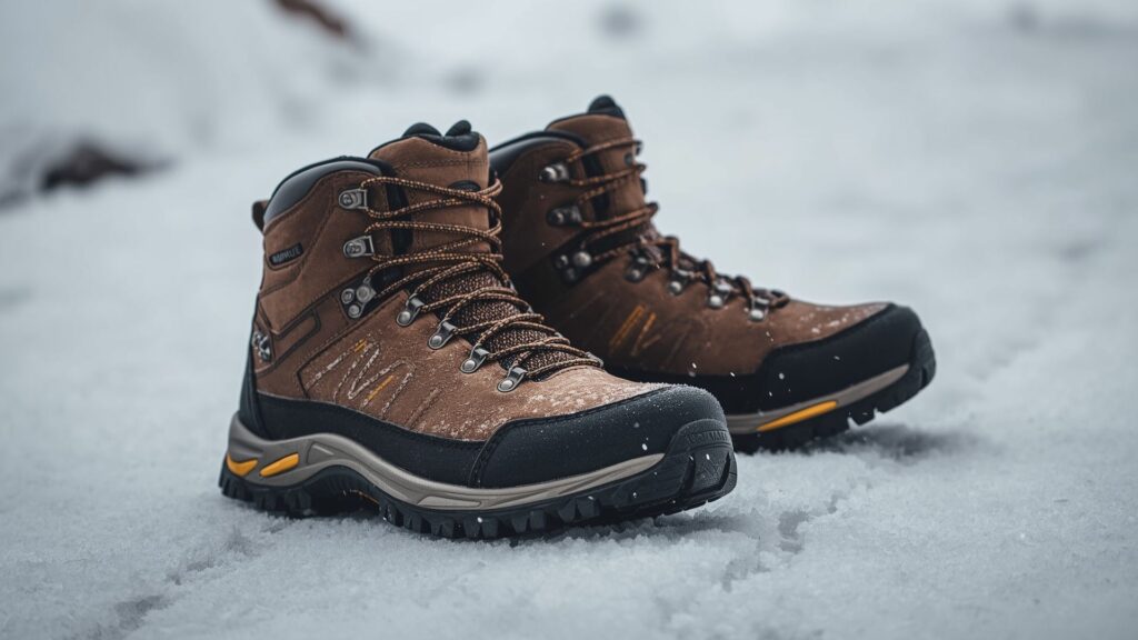 Winter hiking tips for selecting proper insulated waterproof boots for cold-weather mountain treks