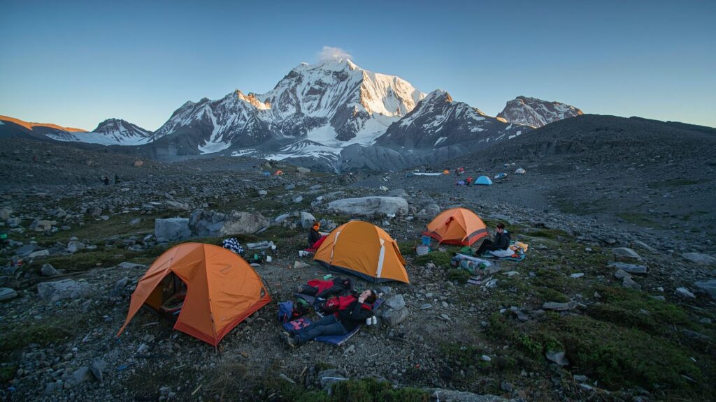 High altitude hiking practice on Carrauntoohil building experience for higher mountain expeditions