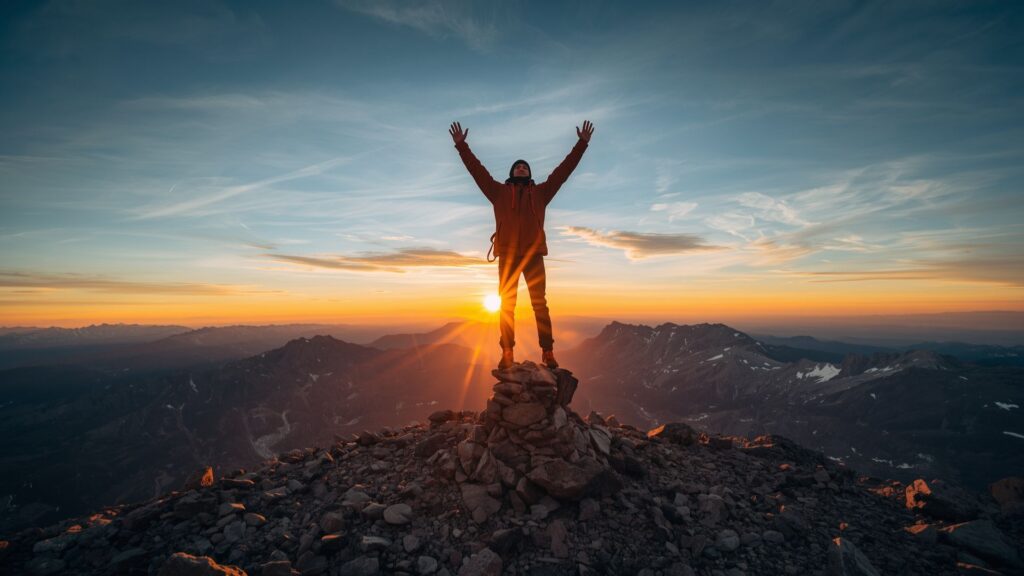 Summit success representing identity transformation through learning how to form a habit of consistent effort