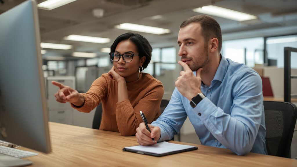 Colleagues ensuring correctness following the 7 Cs of Communication framework