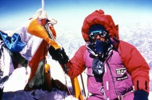 Everest-Pat on summit 1995