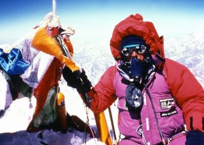 Everest-Pat on summit 1995