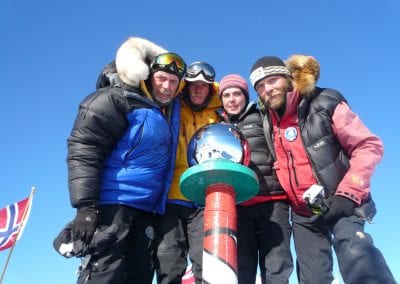 First Irish team at South Pole