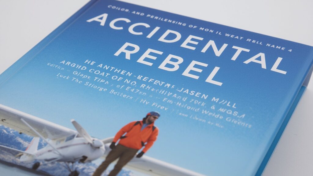 Accidental Rebel by Pat Falvey hardback book cover showing autobiography title