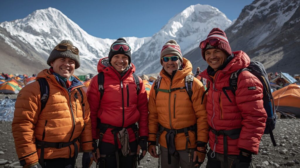 Pat Falvey with Sherpa guides experience shared in Accidental Rebel memoir