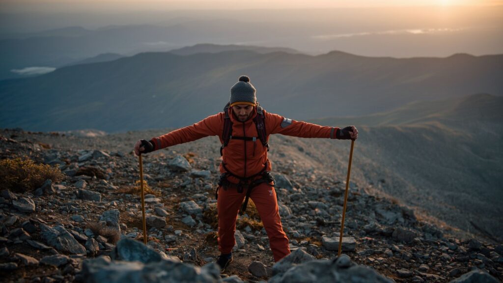 Daily mountain training routine demonstrating consistent habits required for achieving your goals in extreme adventure sports