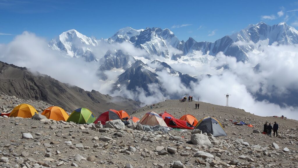 Aconcagua high altitude camp Argentina Andes summit The Great Adventure of 2019