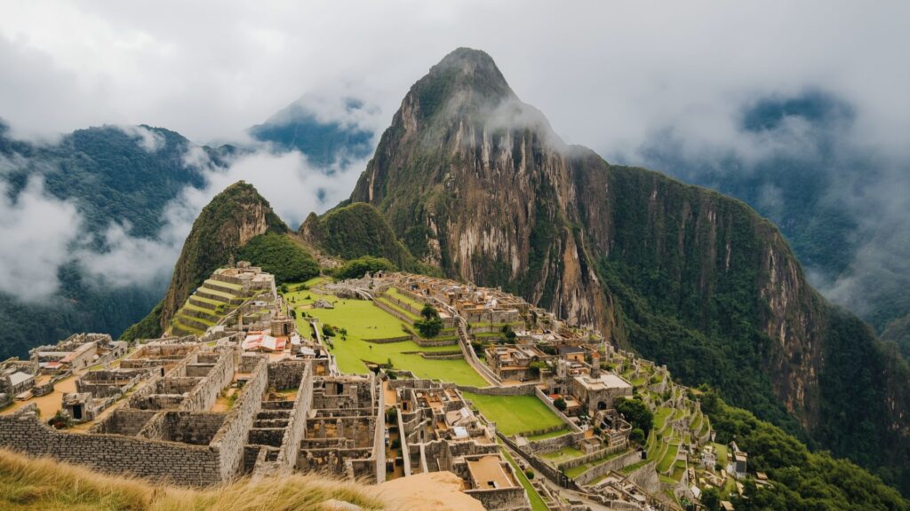 Machu Picchu ancient Inca citadel Peru archaeological site The Great Adventure of 2019