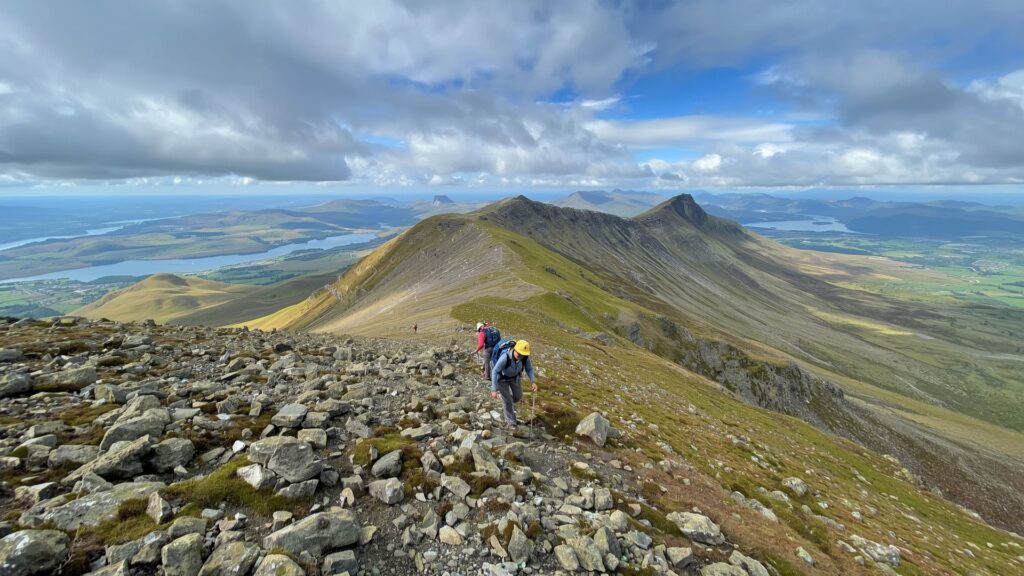 Carrauntoohil Devils Ladder Ireland highest peak climb The Great Adventure of 2019
