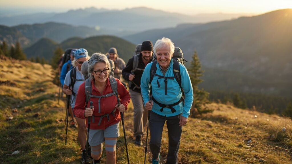 Forever Young Club members active hiking expedition Ireland The Great Adventure of 2019