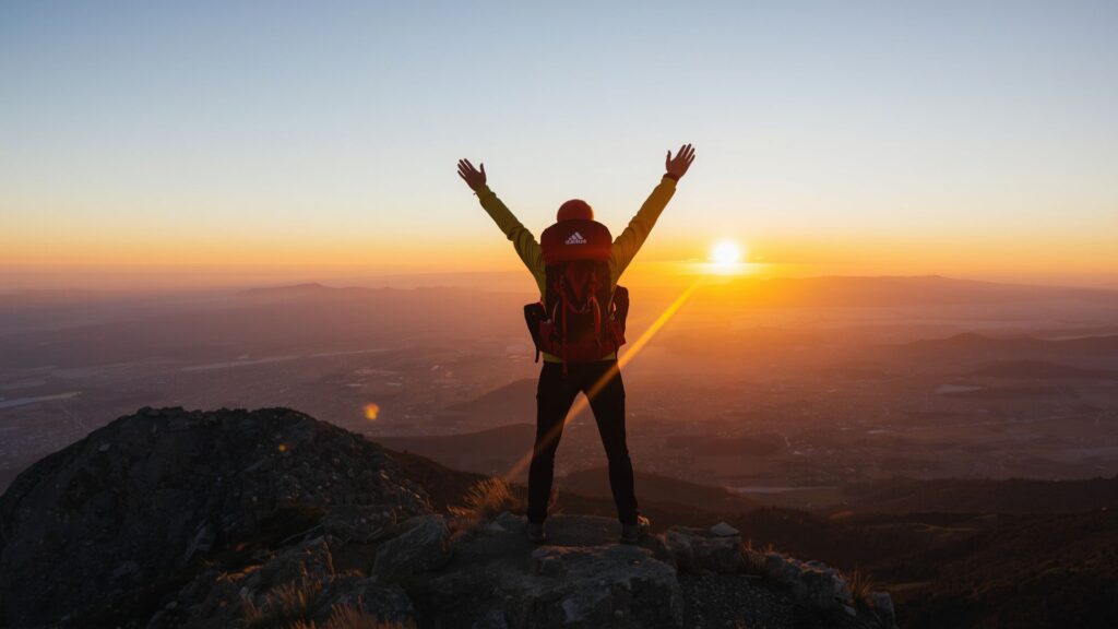 Mountain summit success celebration achievement The Great Adventure of 2019 Pat Falvey