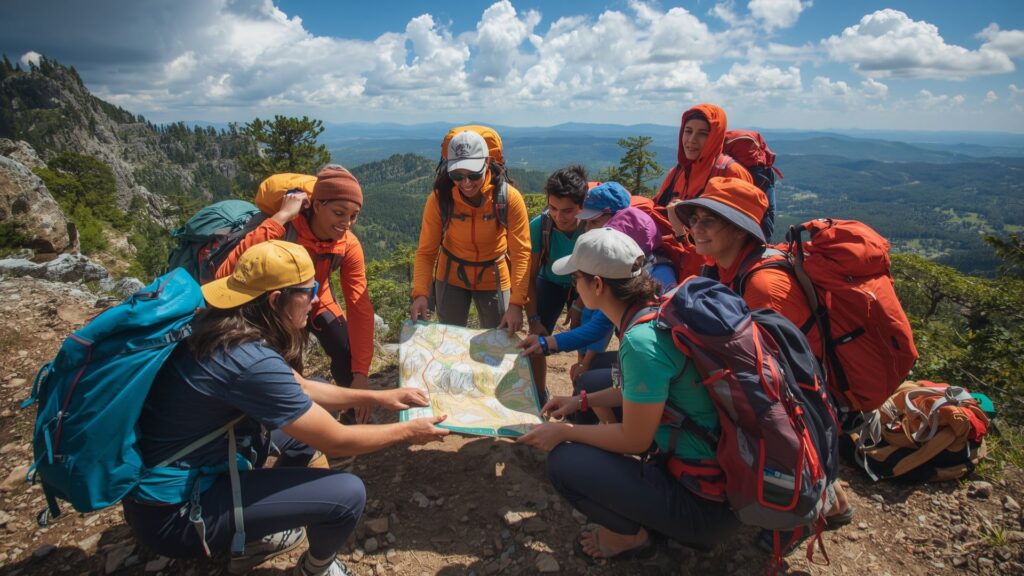 Thorough route planning before departure improves safety on the hills