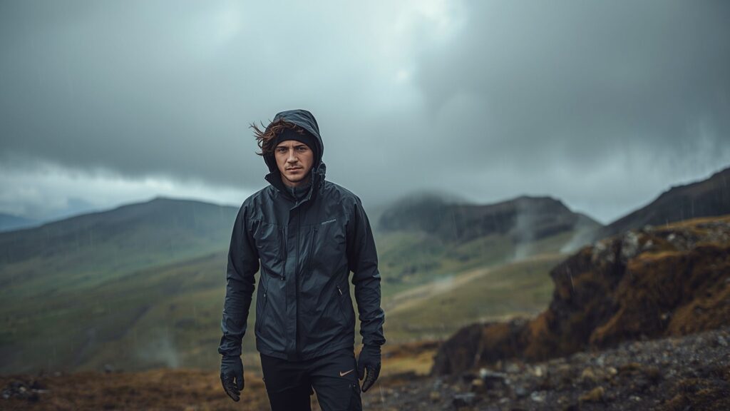 Hiking tips for Ireland weather preparation with proper layered clothing and waterproof gear