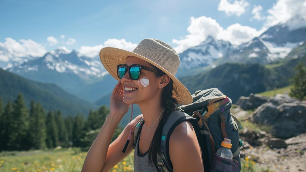Top 5 trekking tips for women - sun protection essentials for high-altitude mountain trekking