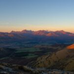 The Irish Munros peaks in MacGillycuddy's Reeks showing Carrauntoohil and surrounding summits in County Kerry