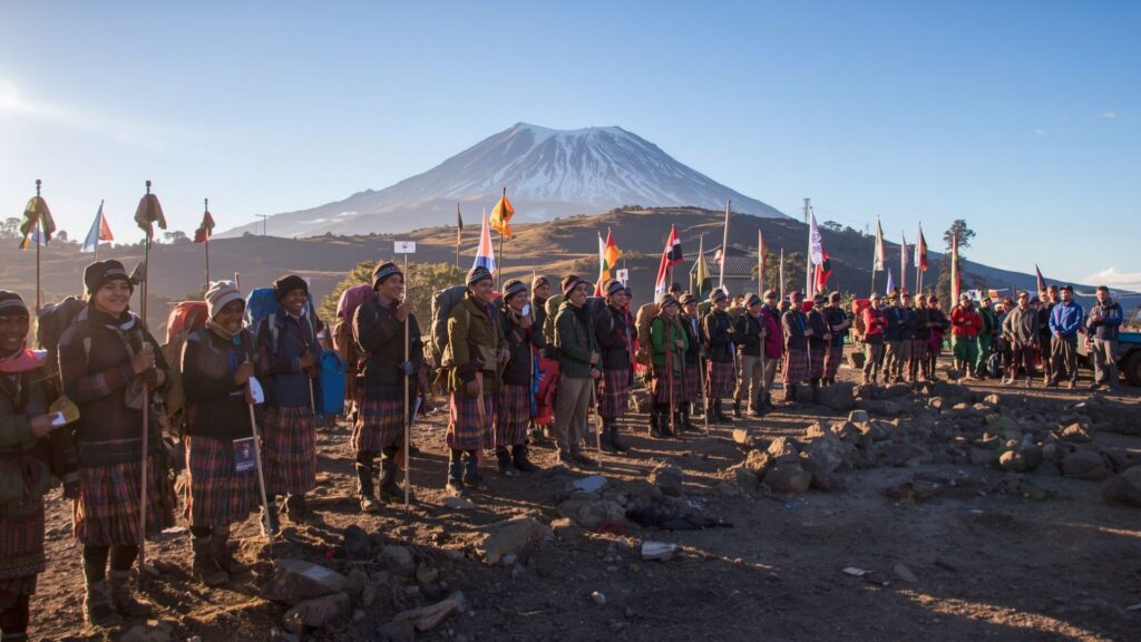 Kilimanjaro FAQs explain tipping ceremony with porters and guides at trek completion