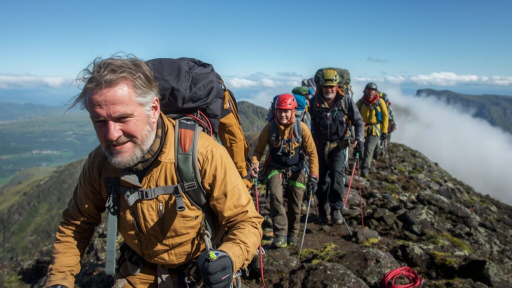 Mt. Elbrus expedition preparation training on Carrauntoohil with Pat Falvey Irish and Worldwide Adventures