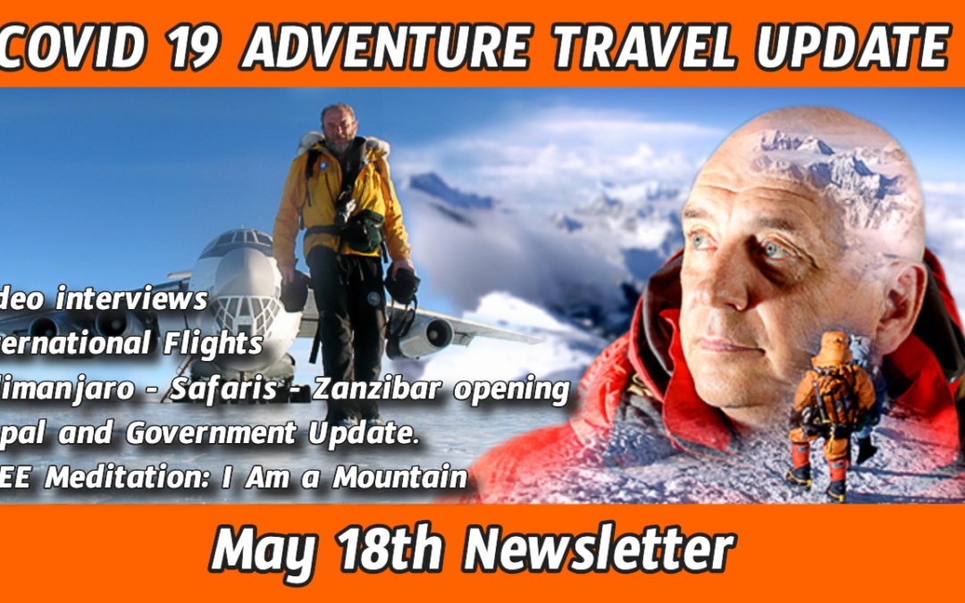Pat Falvey COVID-19 Adventure Travel update – Nepal – Africa – Worldwide – Flights