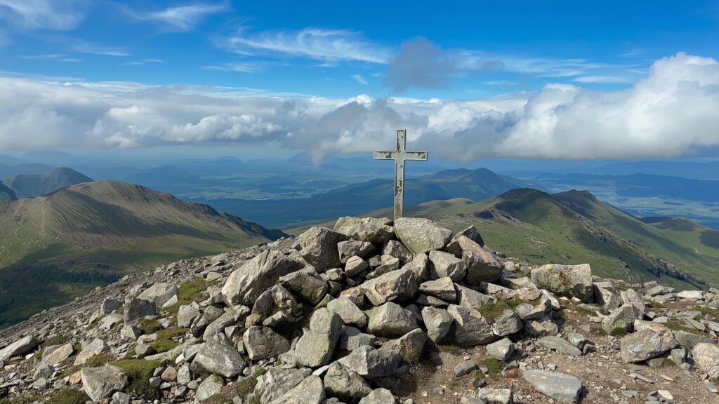 Carrauntoohil peak Ireland training ground before Irish harpist conquers Kilimanjaro