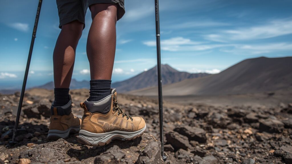 Kilimanjaro health and safety proper trekking pole technique for injury prevention