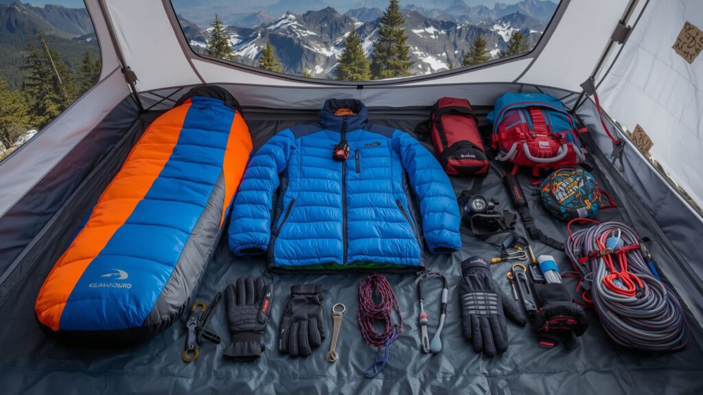 Kilimanjaro health and safety essential equipment for summit attempt